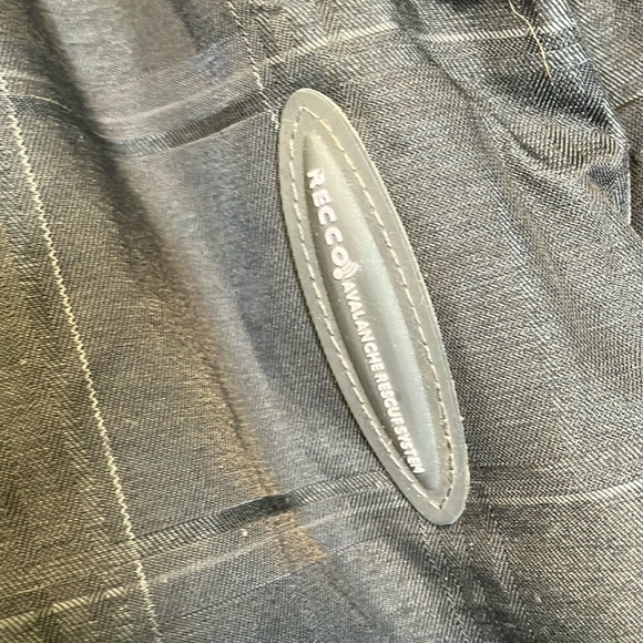 The North Face Grey Black Hyvent Recco Cryptic Jacket with Hood - Picture 6 of 12